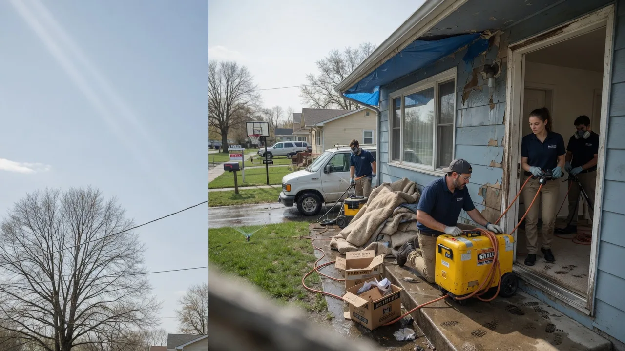 Basement Flood Cleanup in Mcdaniels, KY near me